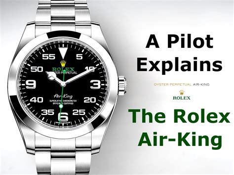 best rolex pilot watch|Rolex air king website.